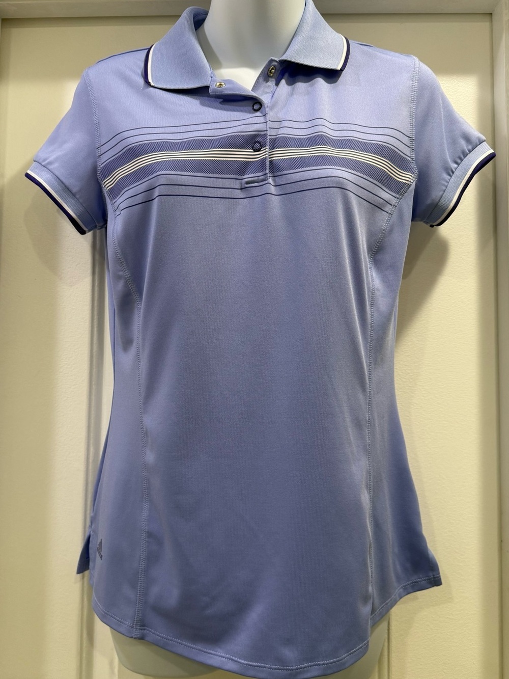 adidas Women’s Golf CLIMALITE Polo Shirt Size Small